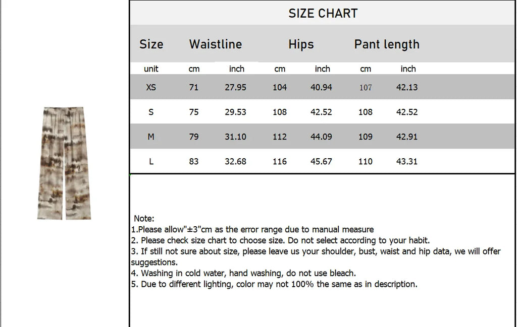 Women's clothing 2025 new fashion casual suits women's clothing European and American style tie-dye printed shirt straight pants
