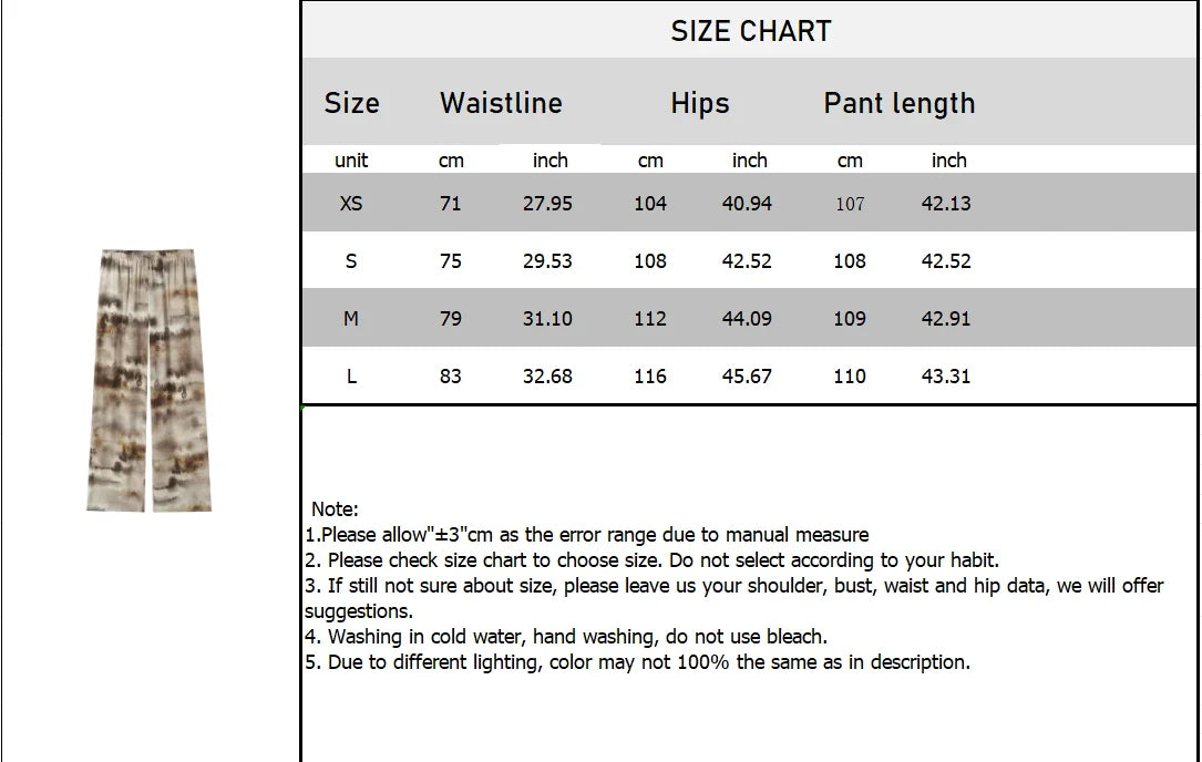 Women's clothing 2025 new fashion casual suits women's clothing European and American style tie-dye printed shirt straight pants