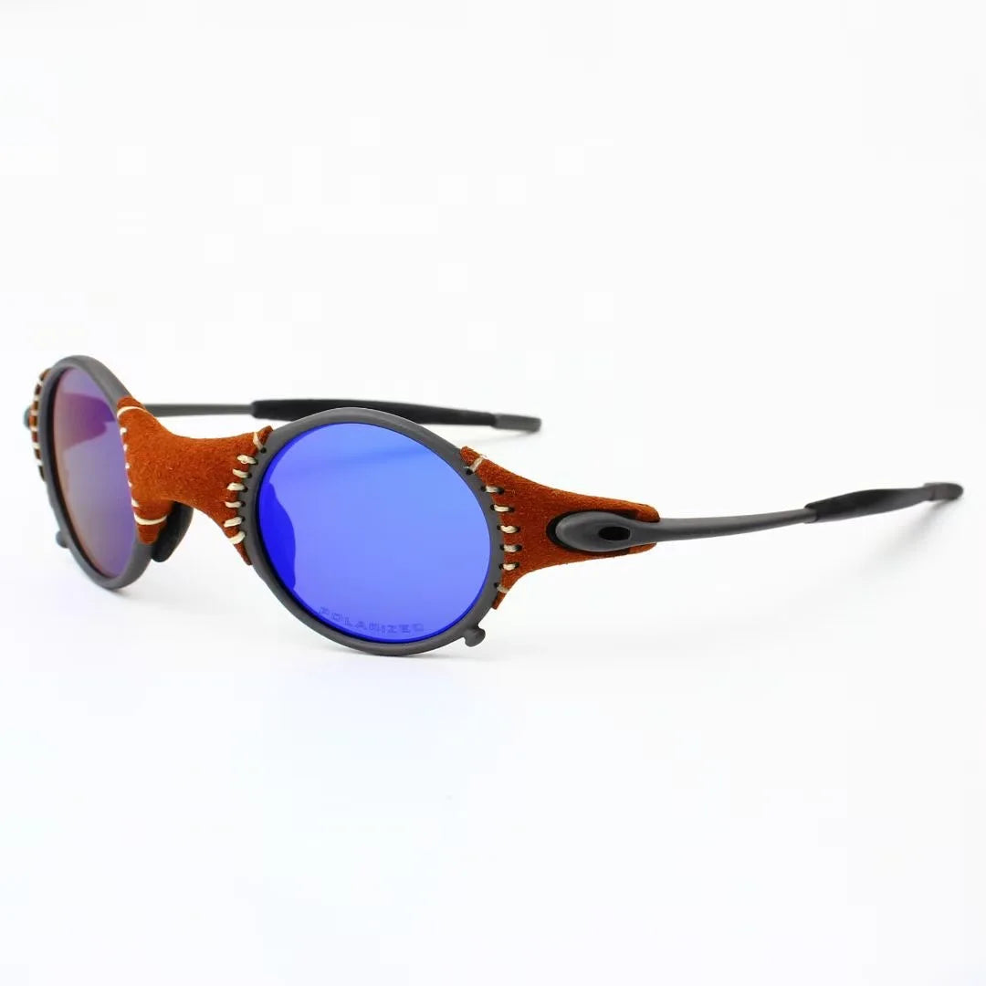 MTB Man Polarized Sunglasses Cycling Glasses UV400 Fishing Sunglasses Metal Bicycle Goggles Cycling Eyewear Riding Glasses E5-3