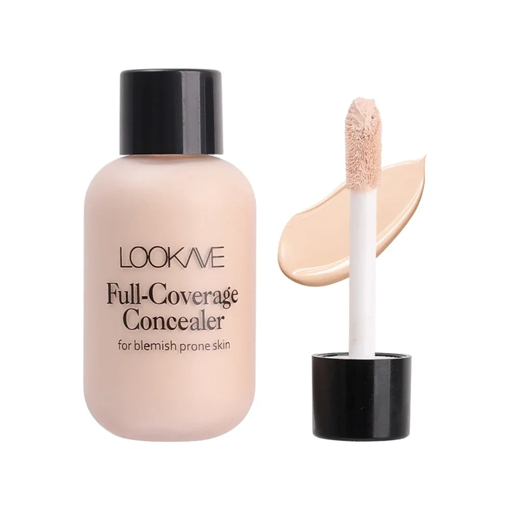 3 Colors Matte Liquid Concealer Makeup Waterproof Face Foundation Base Full Cover Concealer Whitening Face Cream Women Cosmetics