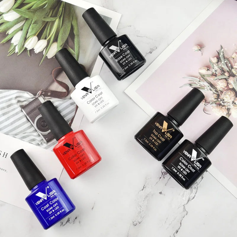 VENALISA Factory Water Based Primer Gel Non-Need Lamp Fast Dry Anastomosis No Acid Primer Gel Base Coat Color Nail Gel Polish