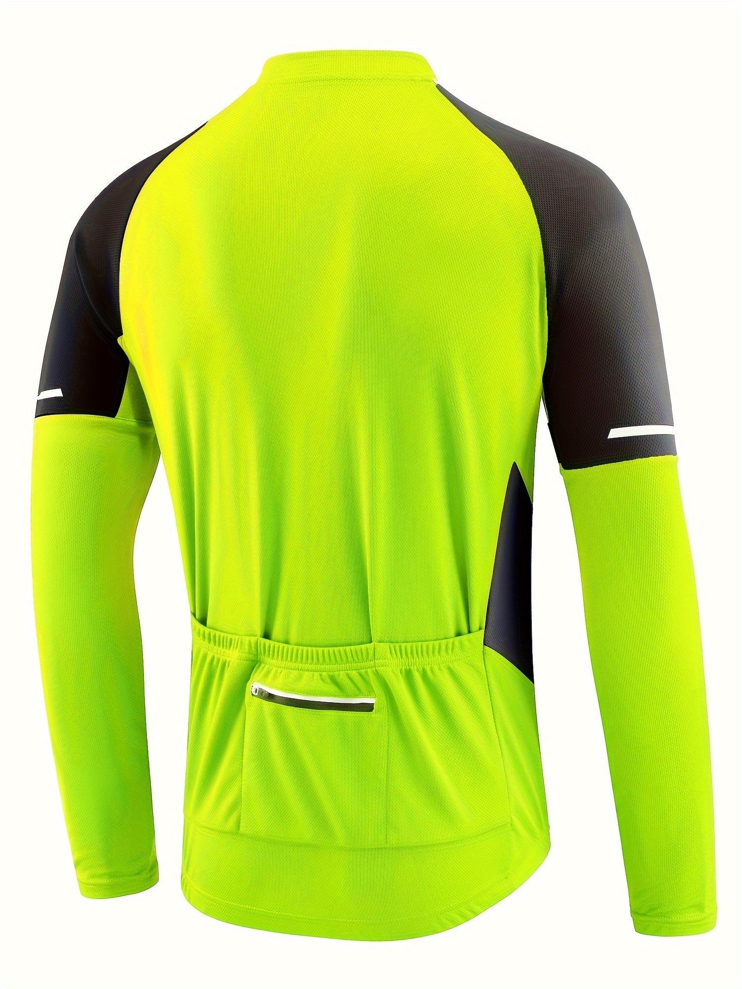 Quick-drying Breathable Men's Cycling Jersey with Pocket and Zipper