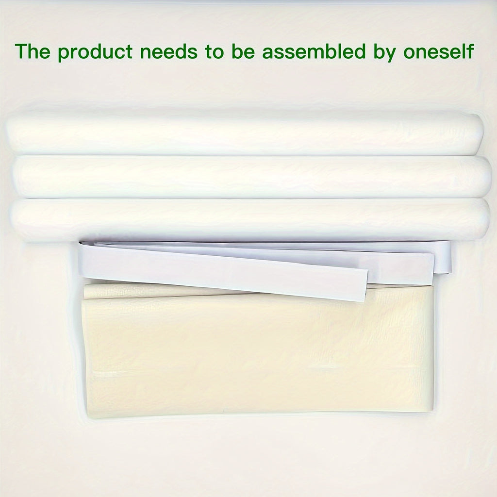 [Adjustable Door Seal] Polyurethane Adjustable Door Bottom Seal Strip | Weatherstrip Under Door Draft Stopper, Anti-Cold One Side Gap Blocker, Foam Weather Strip for Home Insulation and Energy Saving