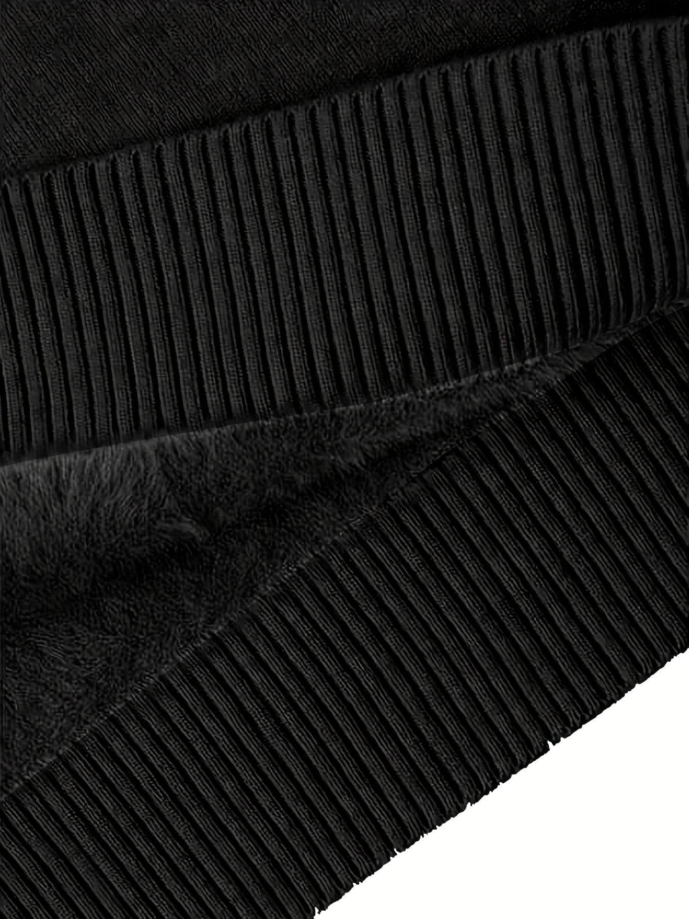 Solid Turtle Neck Pullover Sweater, Casual Long Sleeve Thermal Sweater For Fall & Winter, Women's Clothing