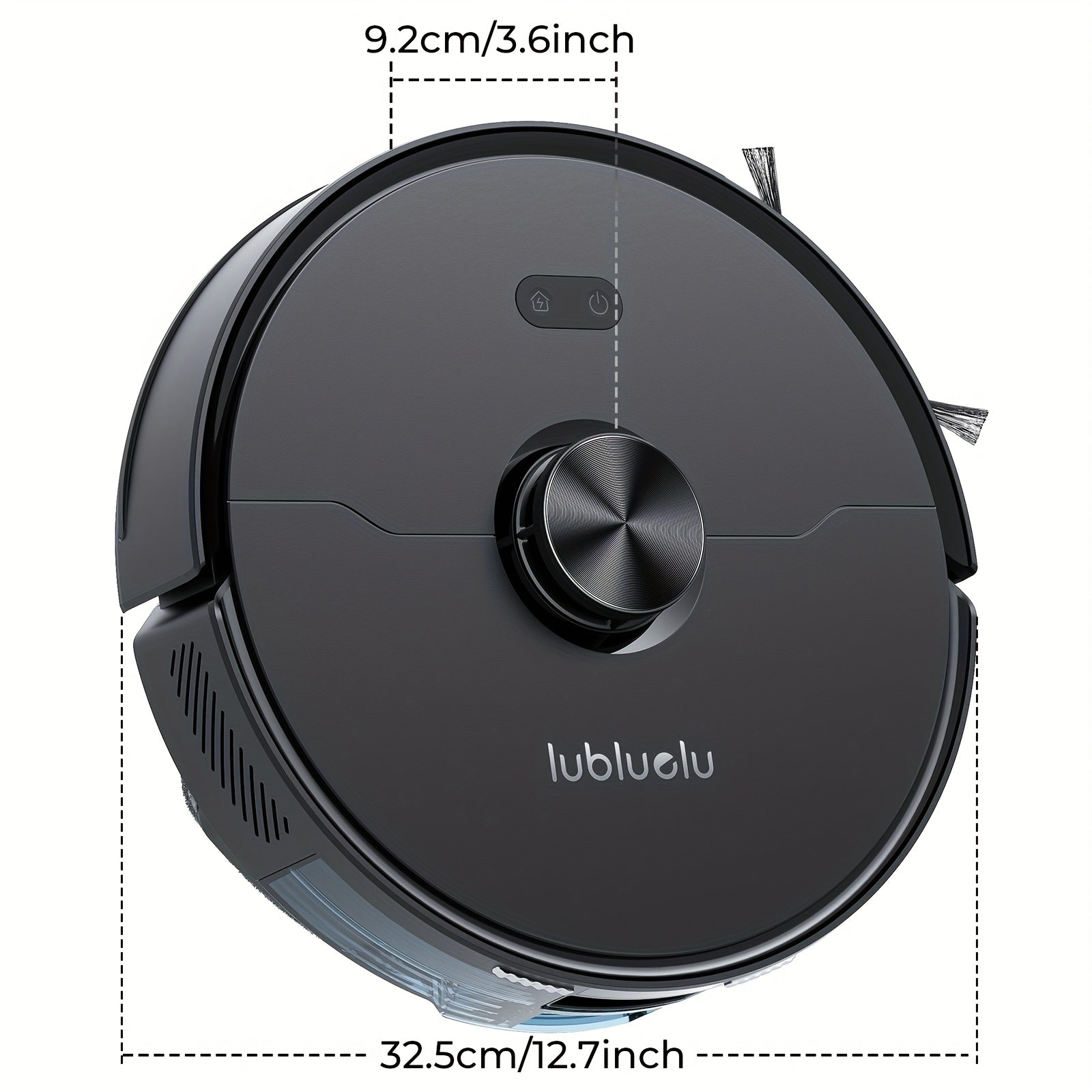 Robot Vacuum And Mop Combo 6500Pa, Lubluelu L15 Robot Vacuum, Auto-Charging, 5 Maps, 30 No-go Zones, WiFi/App/Alexa, 3in 1 Robot Vacuum Cleaner for Pet Hair Carpet Hard Floor, Robot Vacuum with Mop, Robotic Vacuum Cleaner And