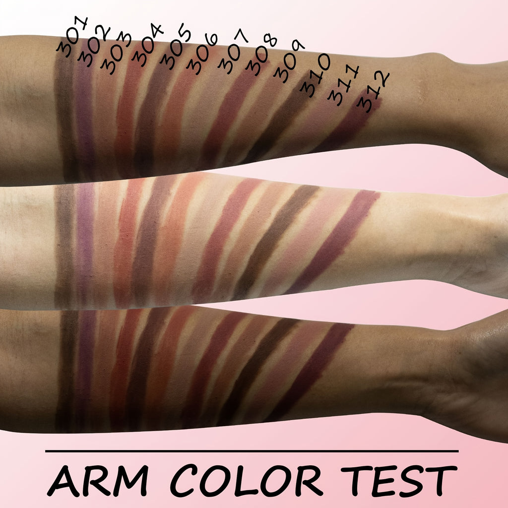 12-color Waterproof Matte Lip Liner, Long-lasting, Non-fading, Non-stick Cup, Not Easy To Take Off Makeup, Valentine's Day Gifts