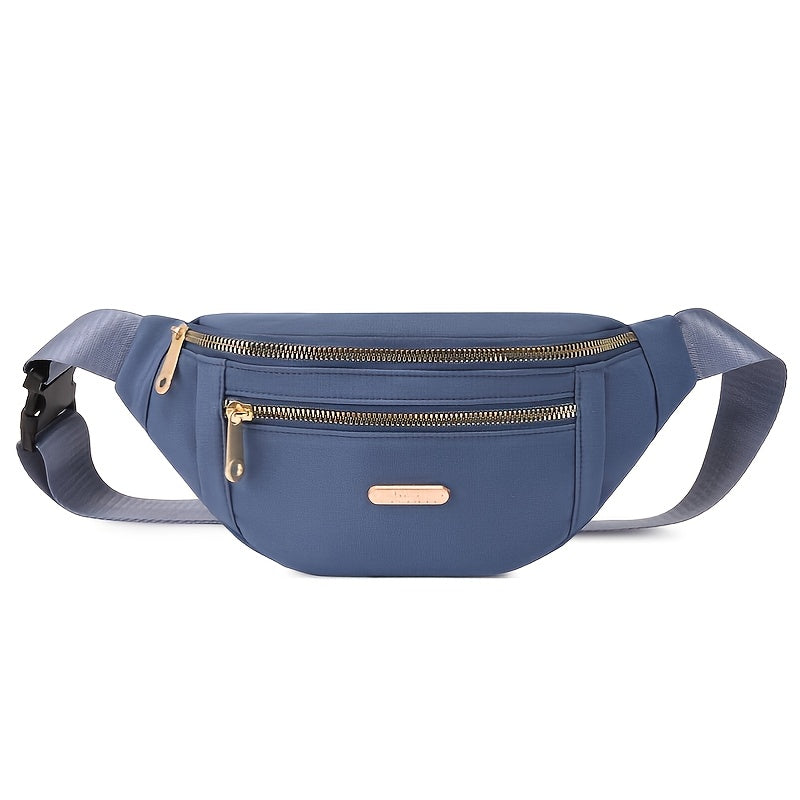 Waist Bags belt bag Women Oxford Leisure Color Hip Bum Bag Shoulder Crossbody Chest Bags Handbags All-match Messenger Belt Bag