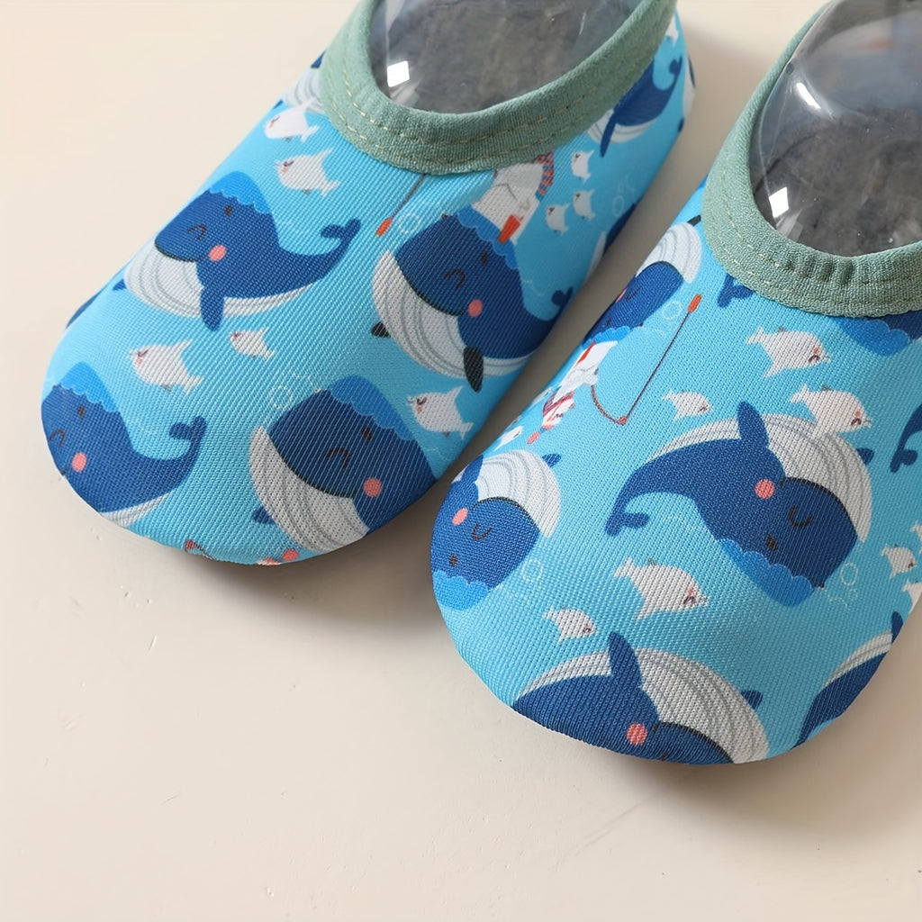 Baby Non-slip Floor Socks Cartoon Animal Print Shoes Socks For Toddler Boys And Girls, Trendy Socks