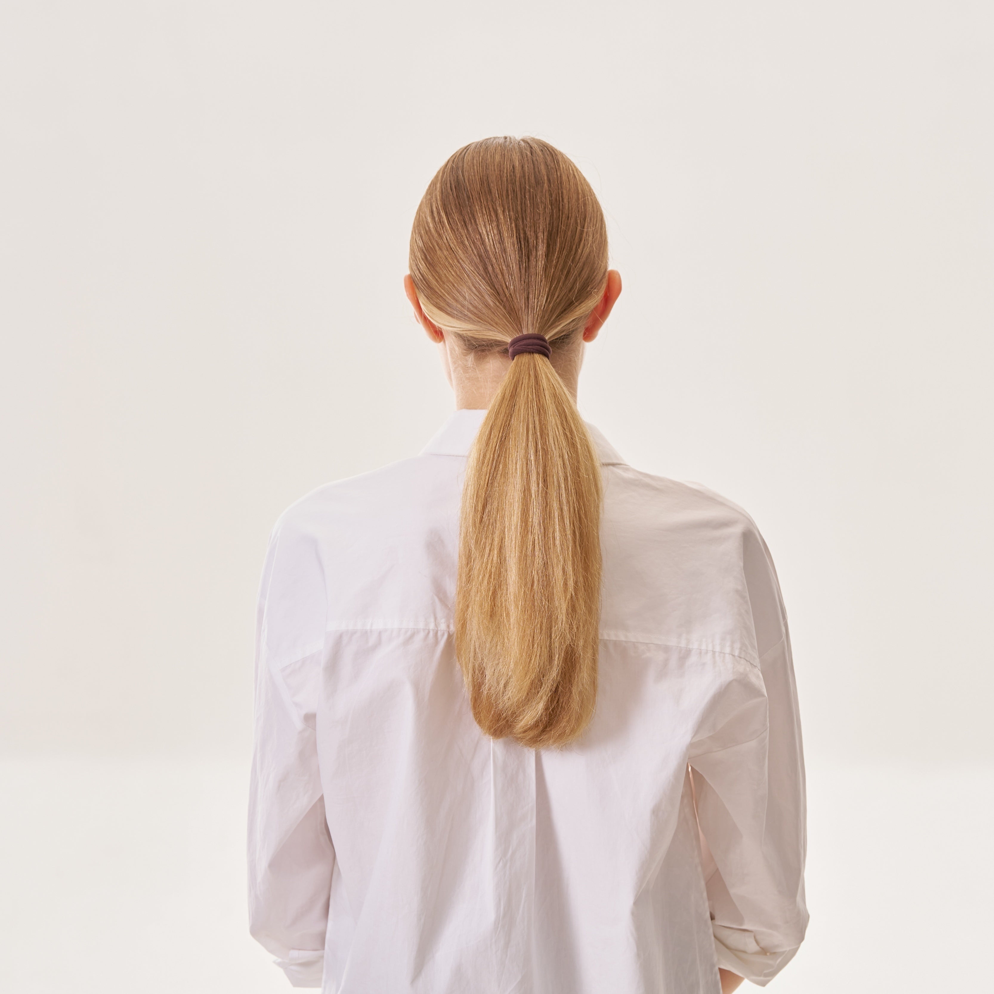 50pcs/100pcs High Elastic Hair Ring French Style Thick Women's Hair Rope Graduation Gift