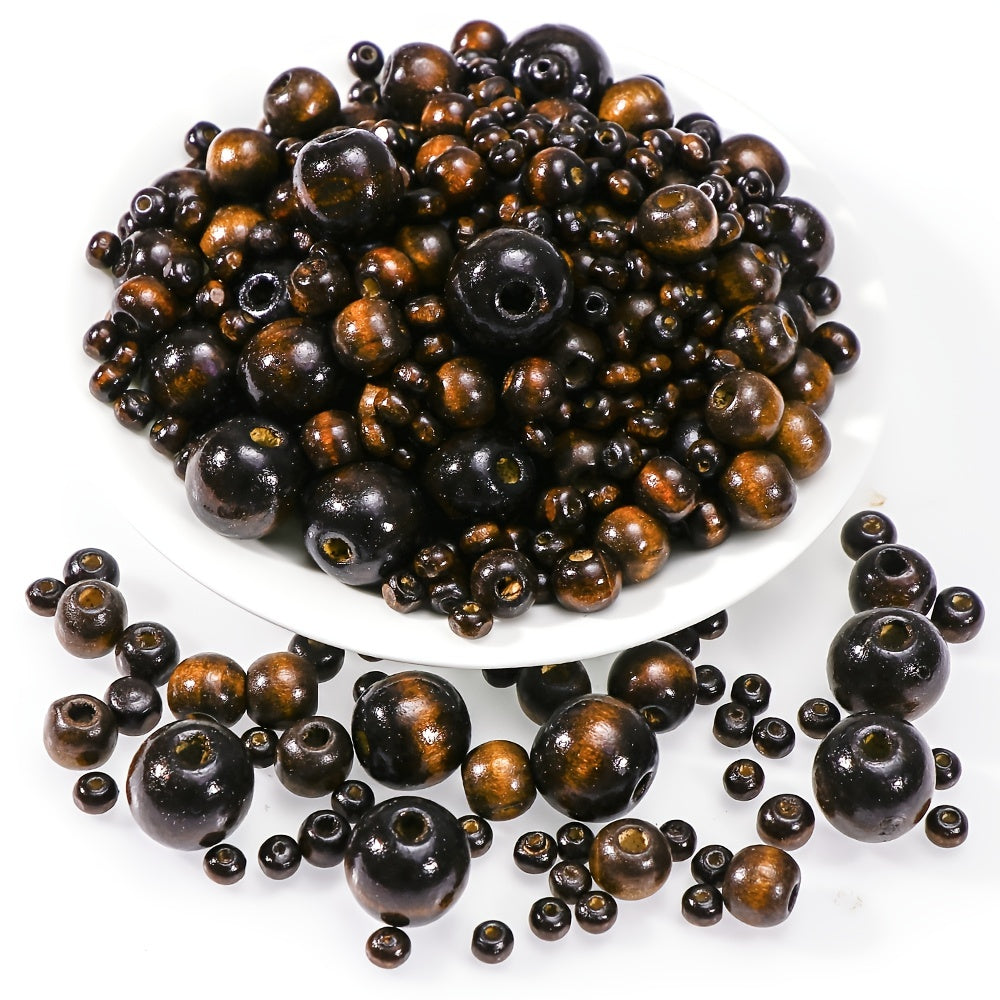 Wooden Beads DIY Jewelry Making Hand Craft Fine Jewelry 6 8 10 12 18 20MM