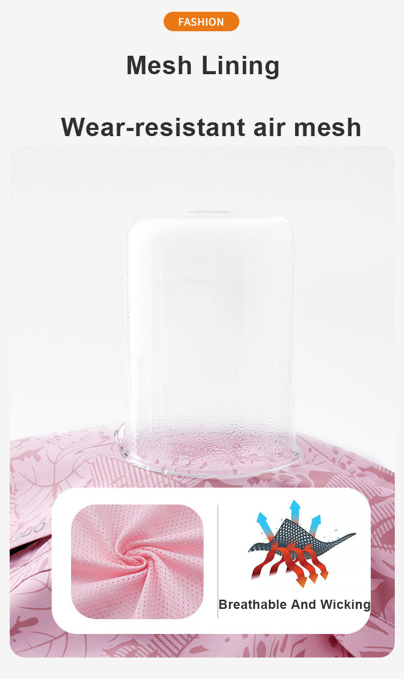 Women's Camouflage Outdoor Jacket: Windproof & Rainproof With Removable Hood - Perfect For Outdoor Adventures!