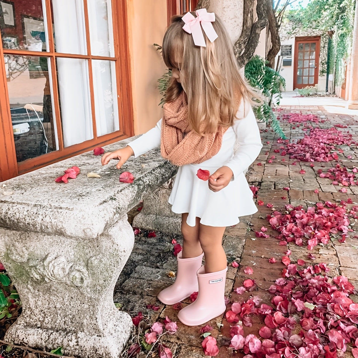 Toddler Baby Boys Rain Boots, Non-slip Soft Bottom Lightweight Shoes For Rainy Day