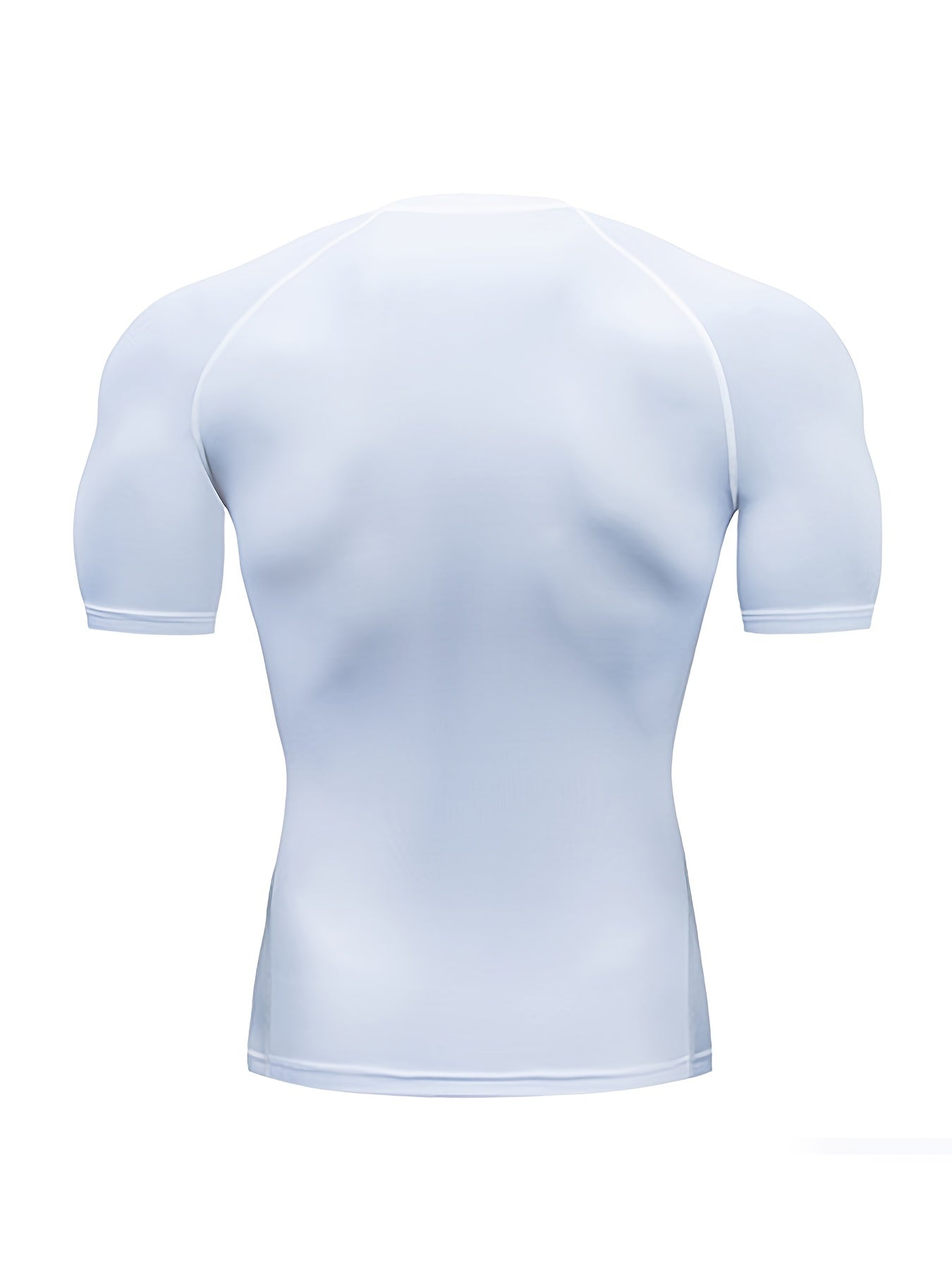Quick-Drying Men's Base Layer Top for Outdoor Training - High Stretch & Breathable