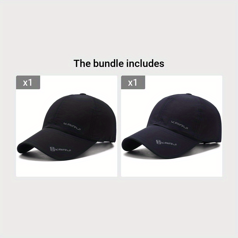 Men's Waterproof Breathable Thin Baseball Cap For Summer, 5 Colors Available, Small Size, Ideal Choice For Gifts