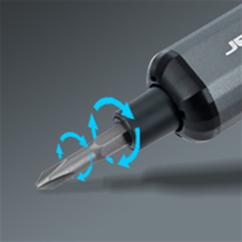 Electric Screwdriver Cordless Rechargeable, Jenabom 68-in-1 Cordless Electric Screwdriver Set With Magnetic Heads, Fast Charging & Usb-powered, Lithium-ion Battery, Ergonomic Grip, Led Work Light, Usb-c Charging Cable & Carry