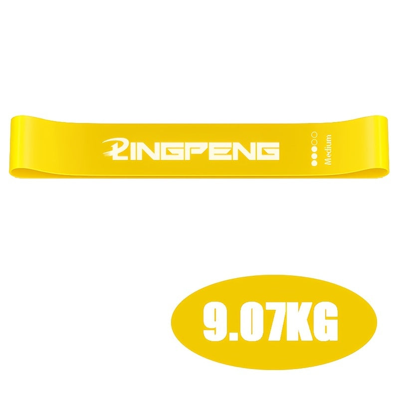 Yoga Resistance Rubber Band Fitness Level 5 Workout Elastic Band Expander Pilates Sports Training Gym Equipment