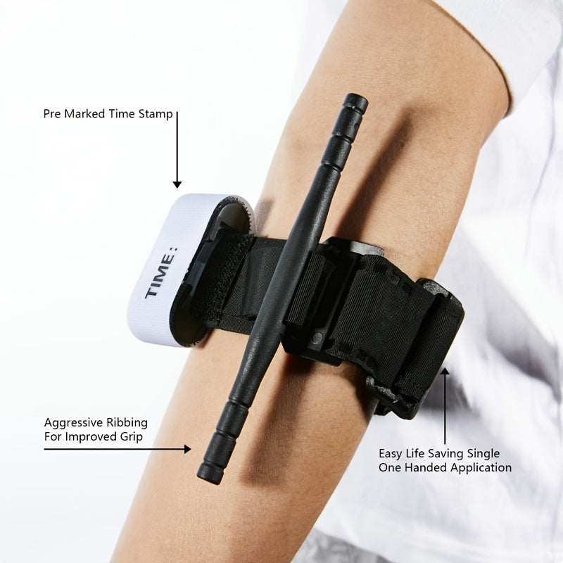 Military Tourniquet - Rotating Emergency Belt for Survival and Outdoor Adventures - 95cm/37.4in Length