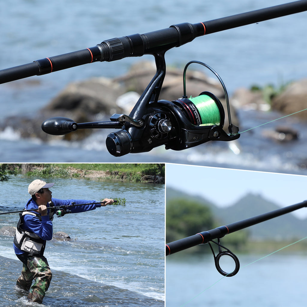 Sougayilang Carp Rod: Portable 6/7Section Ultralight Weight Carbon Fiber Rod for Ultimate Carp Fishing Performance