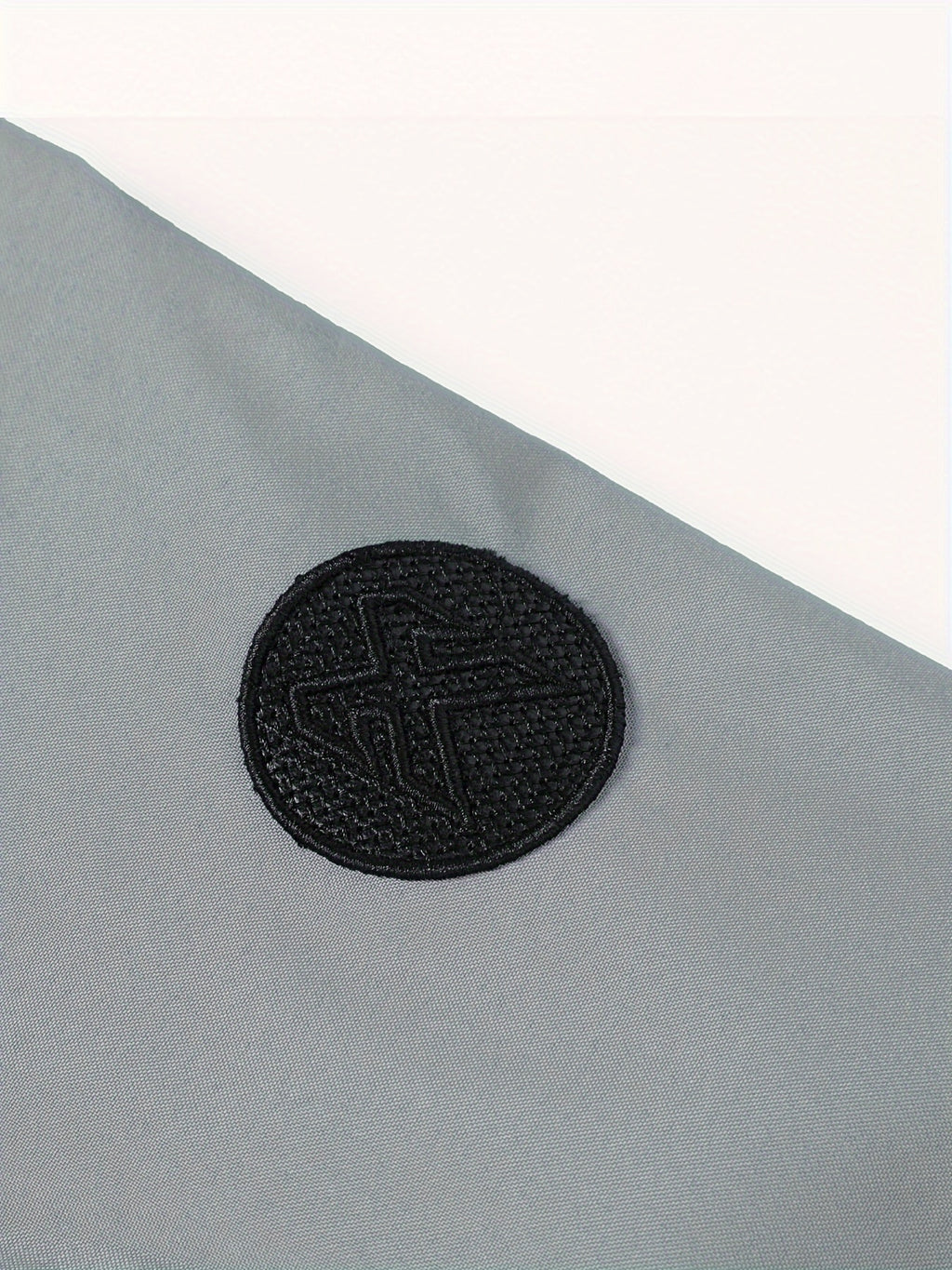 Men'S Letter Embroidered Casual Bomber Jacket