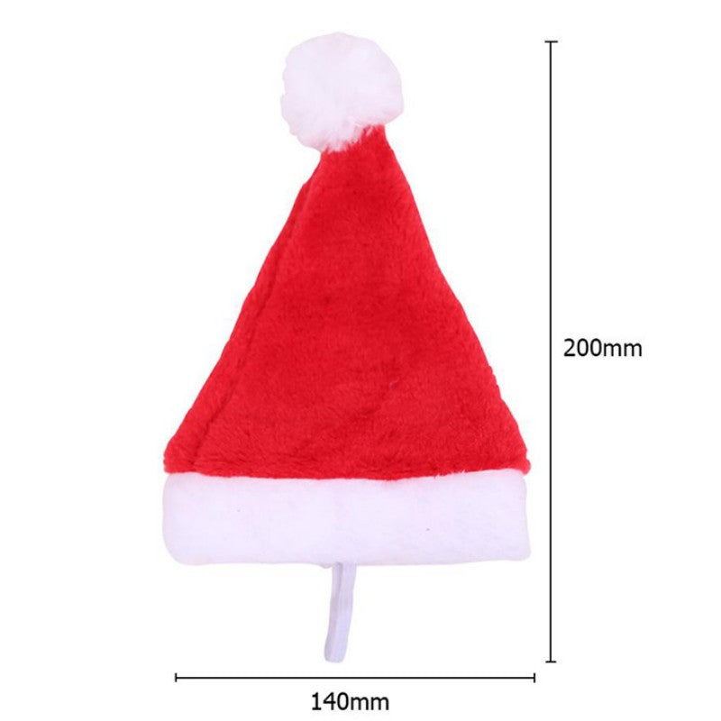 Make Your Pet Look Festive This Christmas with a Soft Santa Hat! for Stocking Stuffers