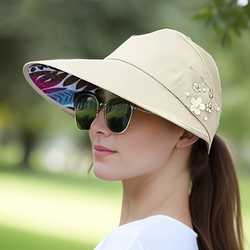 New Women's Outdoor Casual Foldable Fashion Hat