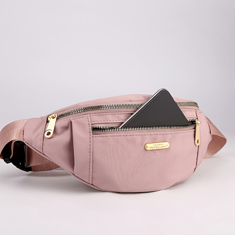 Waist Bags belt bag Women Oxford Leisure Color Hip Bum Bag Shoulder Crossbody Chest Bags Handbags All-match Messenger Belt Bag