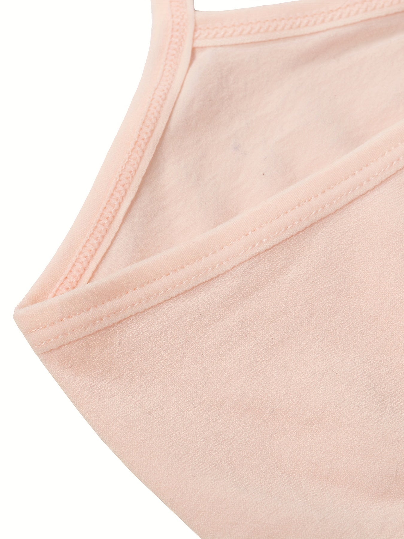 Holiday Style 4pcs Girls Training Bras Stretchy Sports Bralette Sleeveless Crops Tank Tops Underwears For 6-14 Years Old Kids