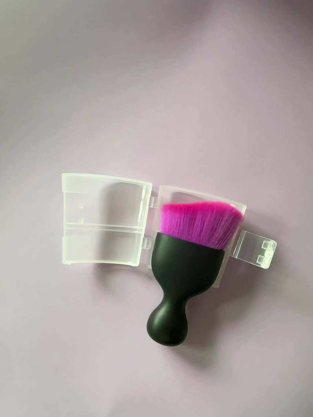 [Compact Size] Dual-Color Soft Bristle Car Interior Detailing Brush - Ergonomic Handle, Air Vent Dust Removal, Comfort Grip for Easy Cleaning and Maintenance