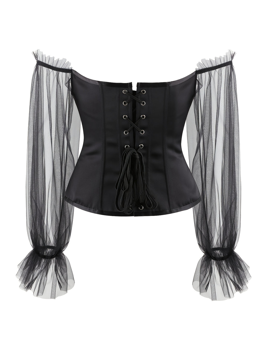 Corset Tops Womens Satin Renaissance Lace Up Boned Bustier Floral Push Up Bodycon Shaperwear