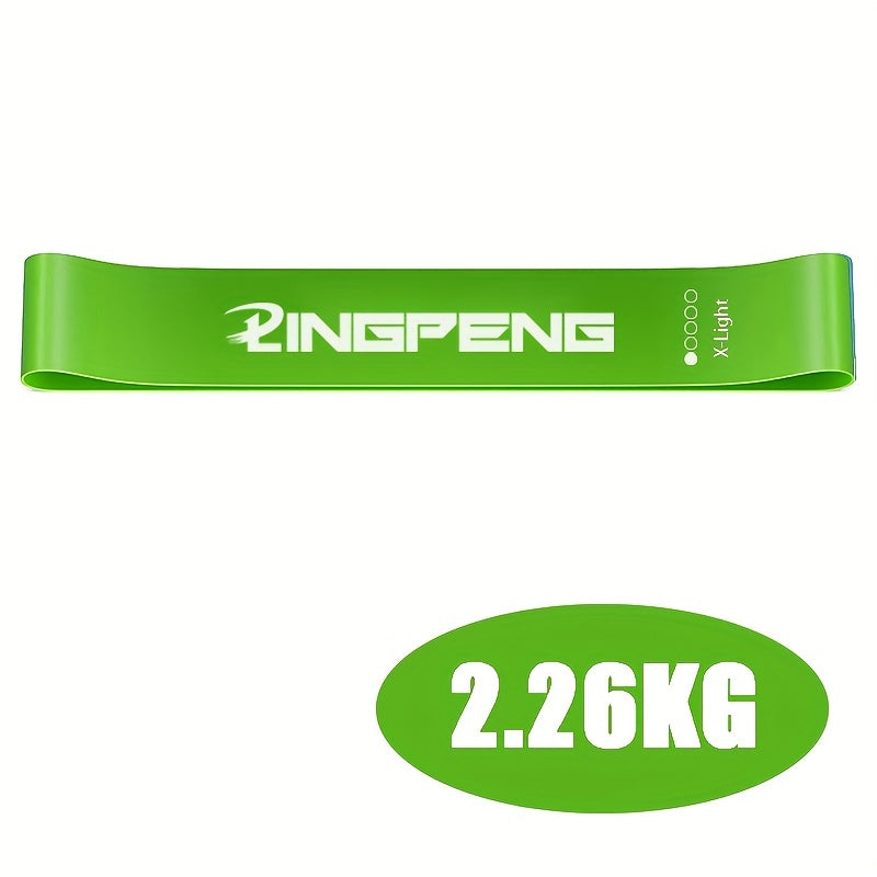 Yoga Resistance Rubber Band Fitness Level 5 Workout Elastic Band Expander Pilates Sports Training Gym Equipment