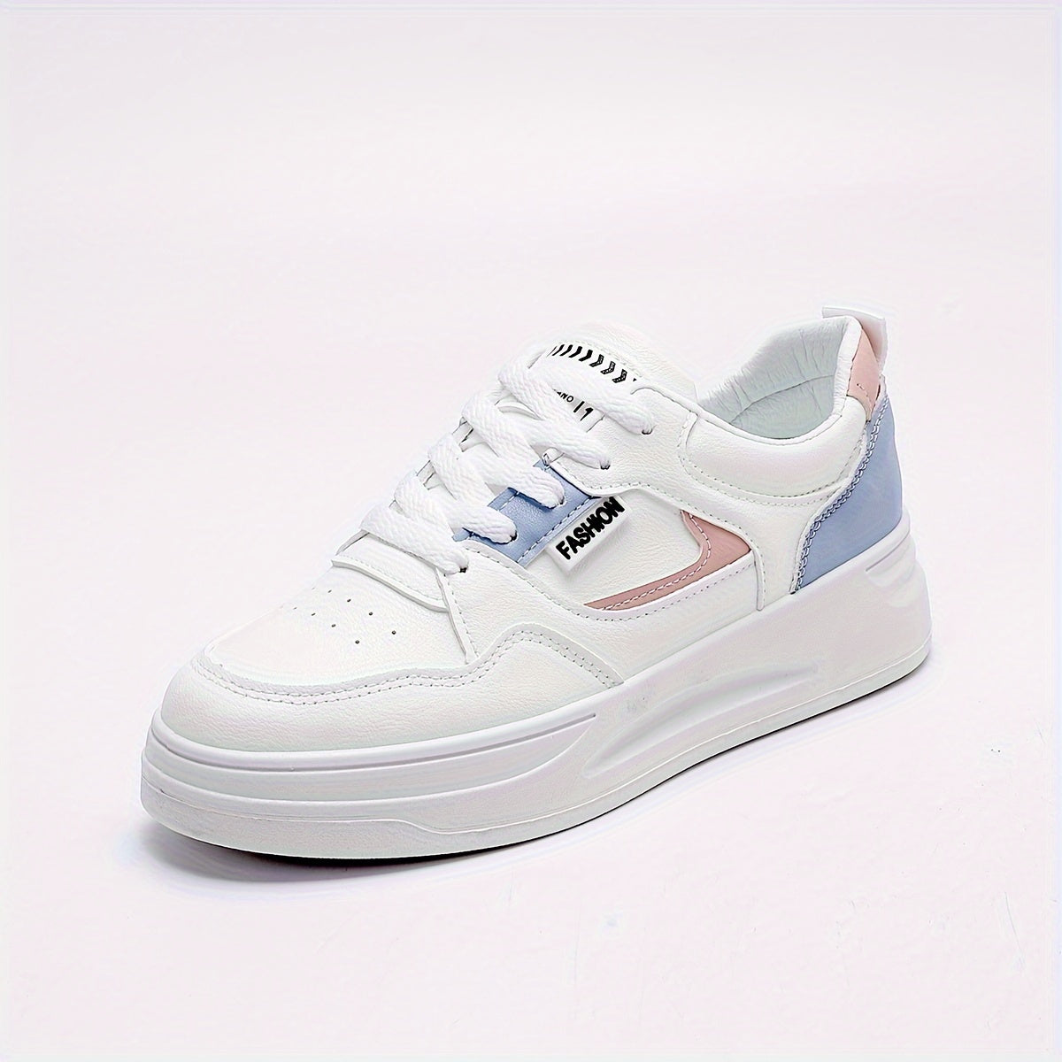 Women's Lightweight Sneakes, Low Top Lace Up Platform Casual Shoes, Women's Fashion Footwear