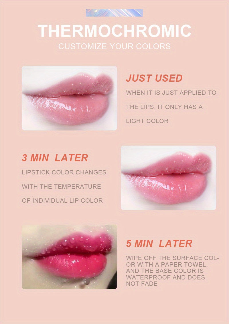 Matte Lipstick Easy To Use Lip Lipstick Waterproof Long Lasting High Pigmented Non-stick Cup Lip Gloss Fashion   Lip Makeup Matte Lazy Lip Makeup Valentine's Day Gifts