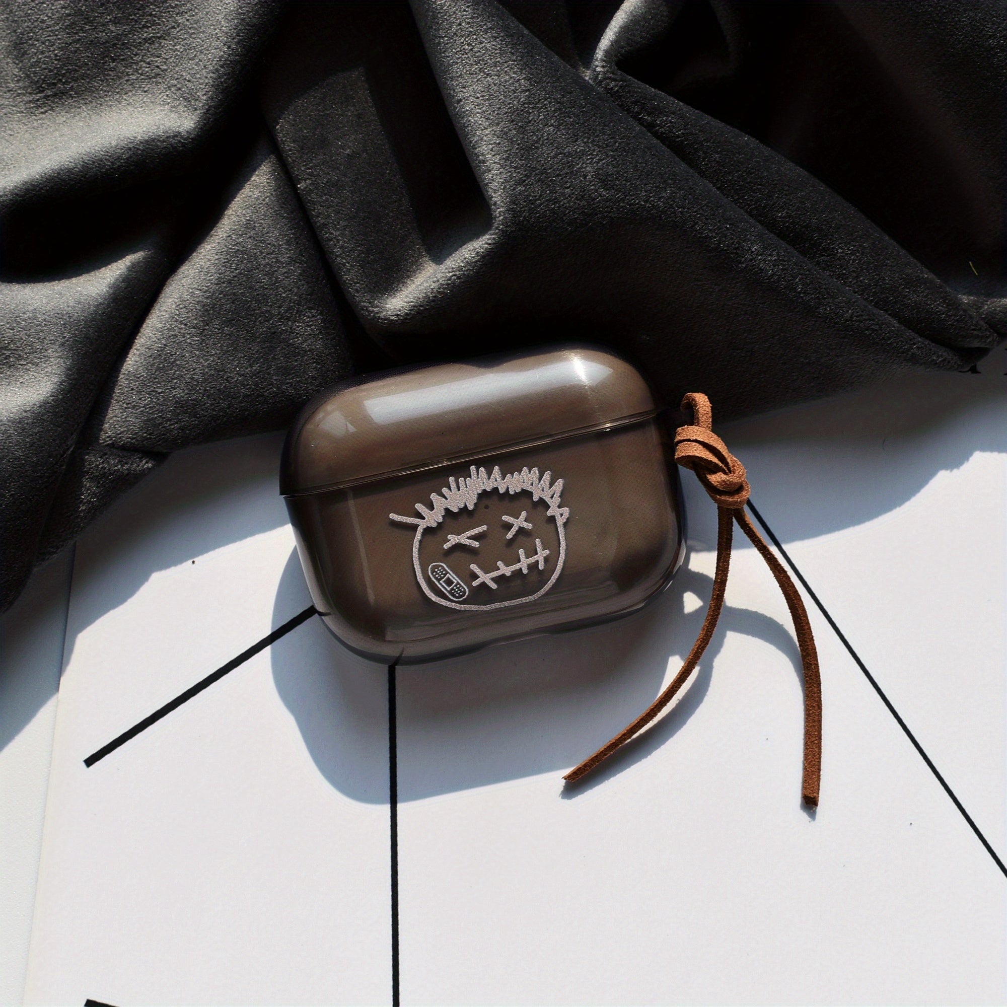 Graphic Pattern Earphone Case For AirPods1/2, AirPods3, AirPods Pro, AirPods Pro (2nd Generation), Christmas Halloween Decor/gift For Girlfriend, Boyfriend, Friend Or Yourself