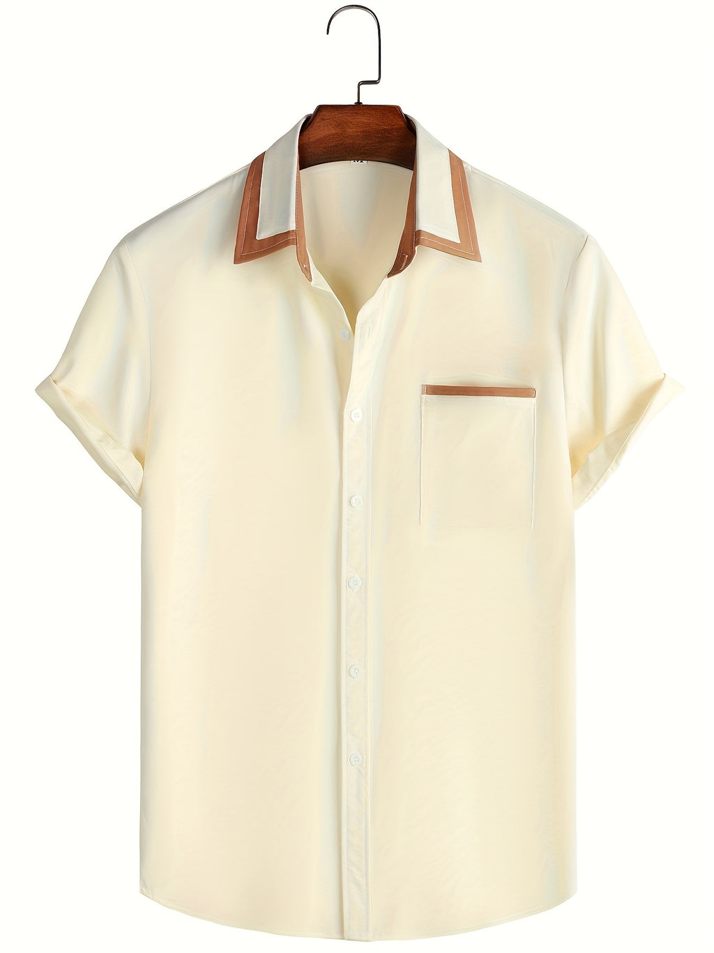 New Lightweight Casual Short-Sleeve Shirt for Men for Spring And Summer.