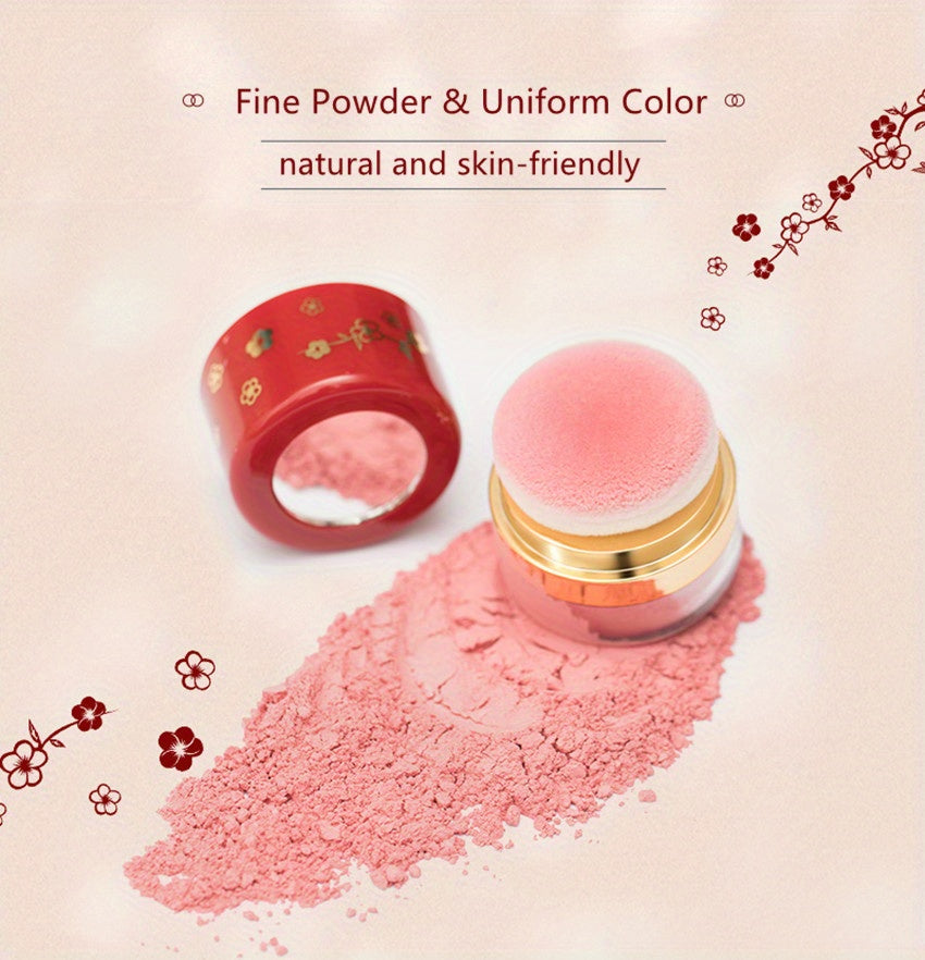 ROUSE Blusher Powder Natural Cheek Rouge Face Powder Nude Makeup Brightening Complexion Repair Moisturizing Nourishing