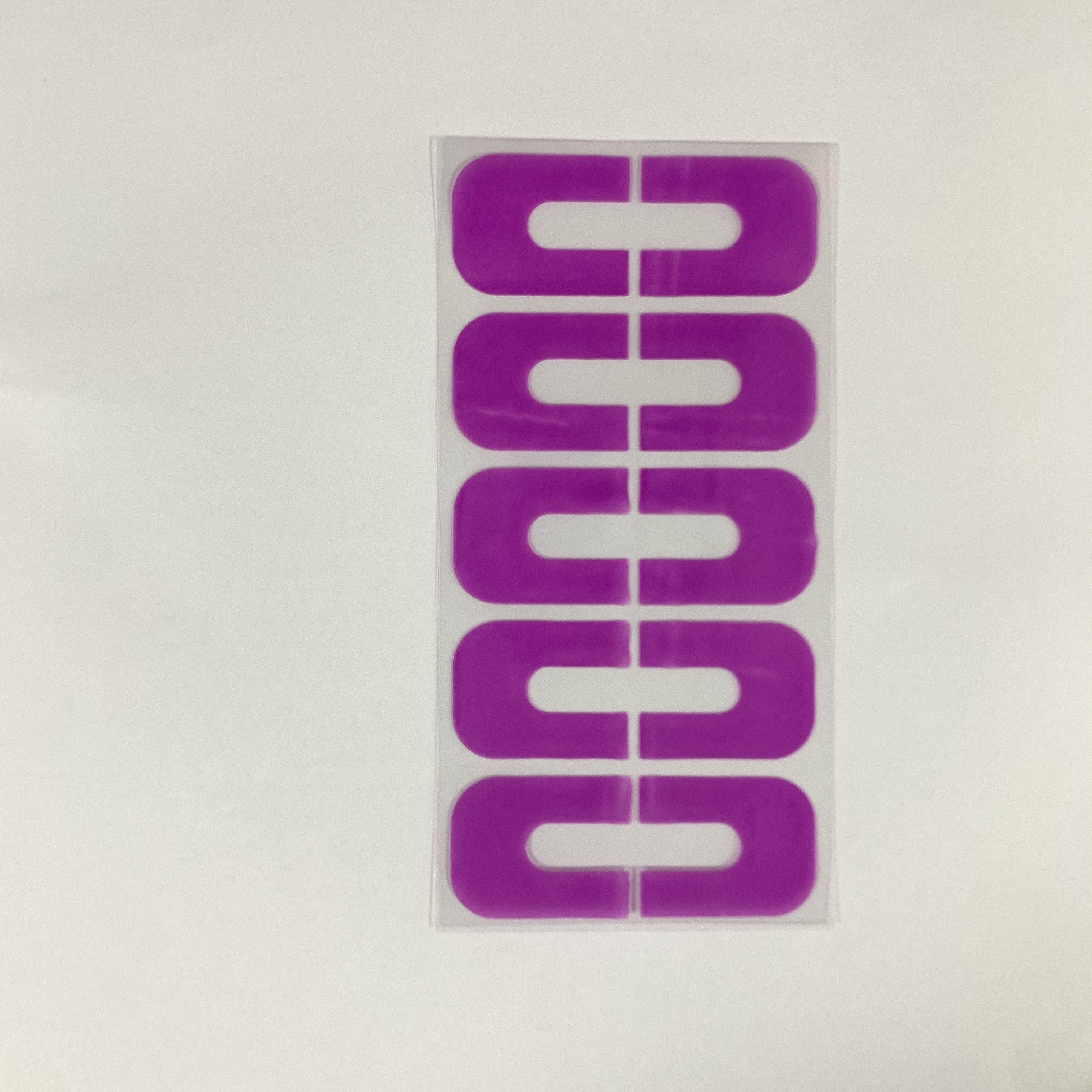 U-shape Nail Polish Protector, Plastic Latex Nail Polish Barrier, Hot Stamping For Anti-overflow Nail Polish