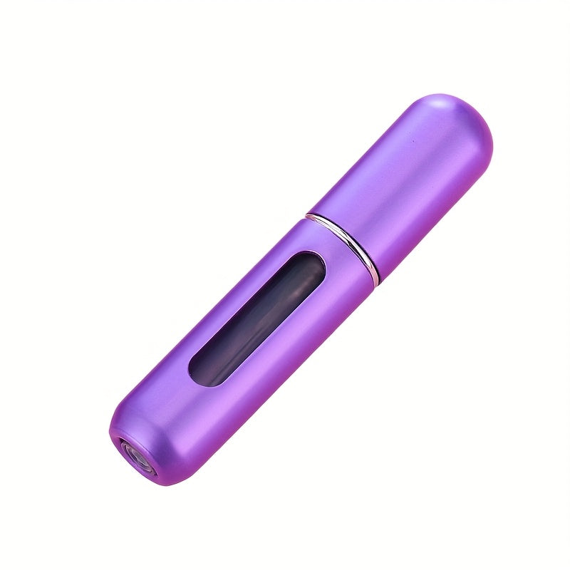 NEW Colorful 5ML Mini Portable Travel Perfume Spray Empty Travel Aftershave Fashion Aluminum Star Shape Bottle Self Pump Bottom Glass Perfume Cosmetics Sprayer