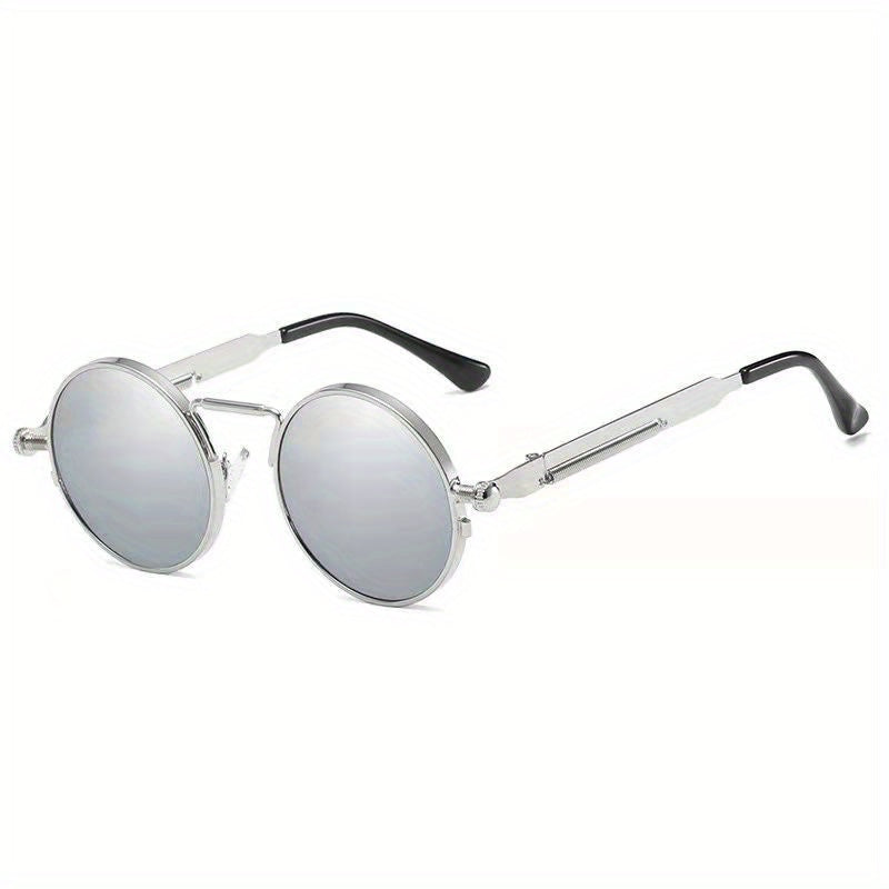 ENSAEJOE, 1pc Men's Round Frame Fashion Glasses