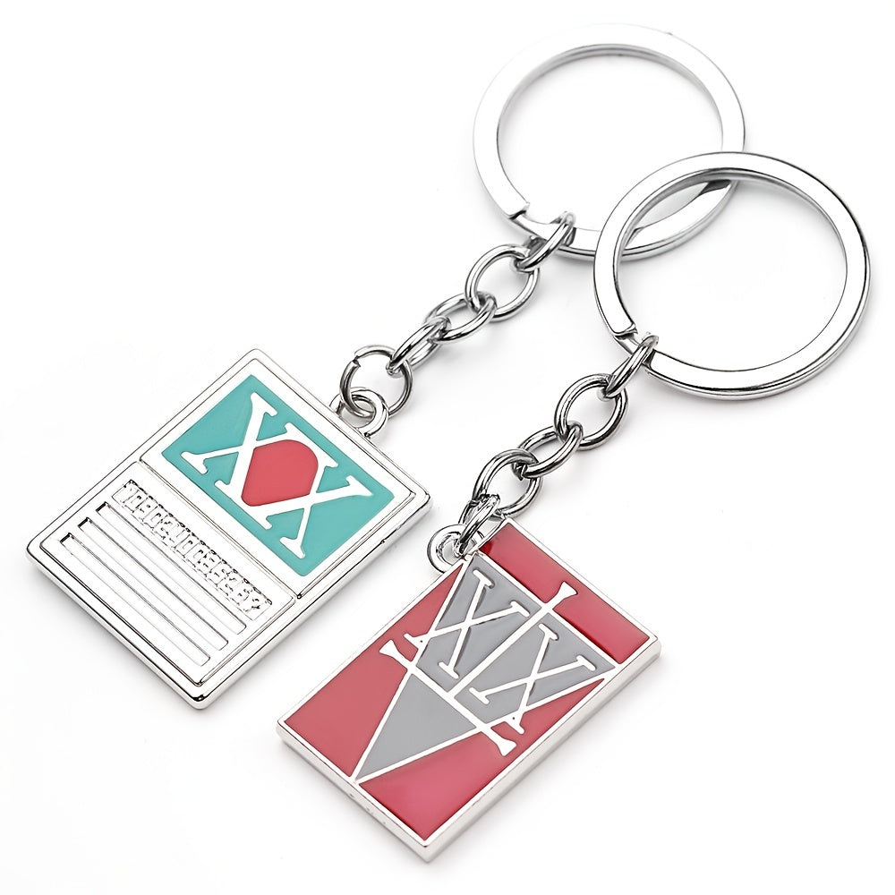 Funky Hunter Document Zinc Alloy Keychain Pendant, Ideal choice for Gifts