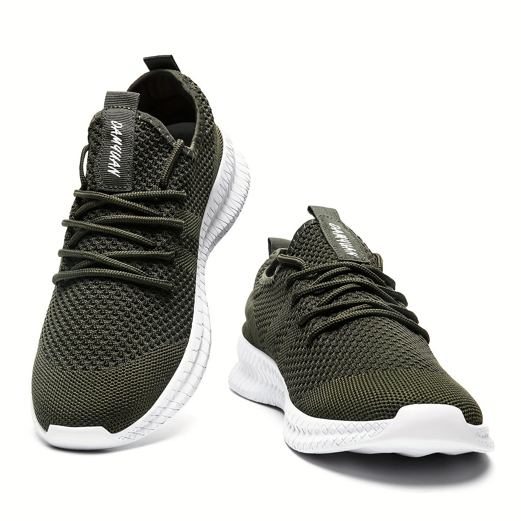 Men'S Outdoor Knitted Running Shoes