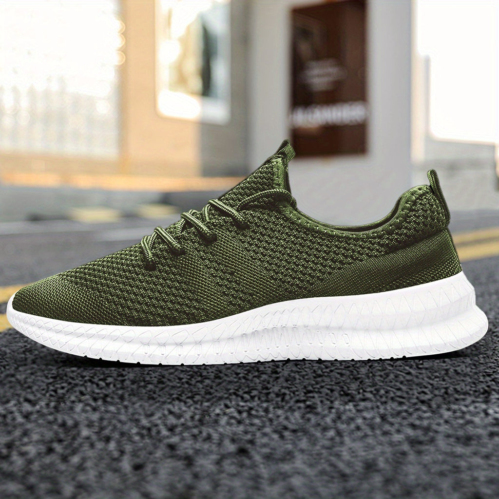 Men'S Outdoor Knitted Running Shoes