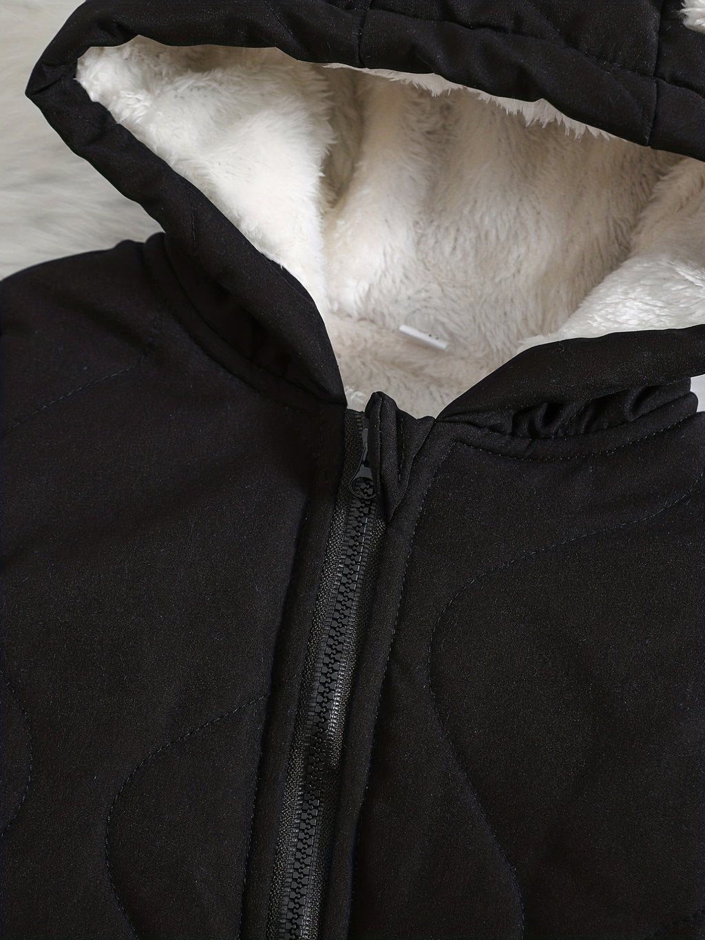 Baby Thickened Romper Autumn and Winter Outdoor Suit Newborn Set with Fleece Lining Zipper for 0-1 Year Old Youngsters' Clothes Christmas/Halloween/Thanksgiving Day, for Outdoor