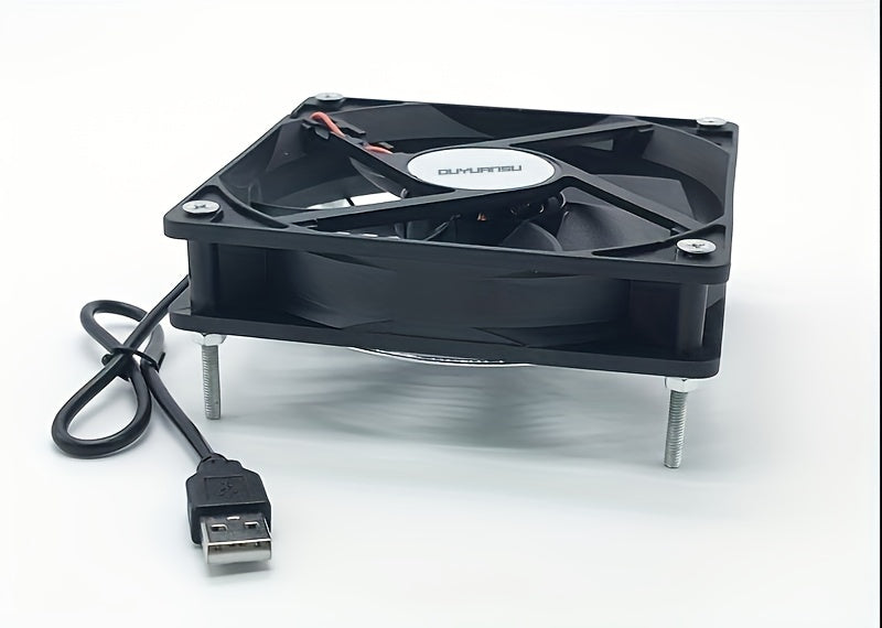USB Case Fan Router Top Box Cooling Fan 12cm Mute 8CM Cooling Fan 5V Computer Fan
