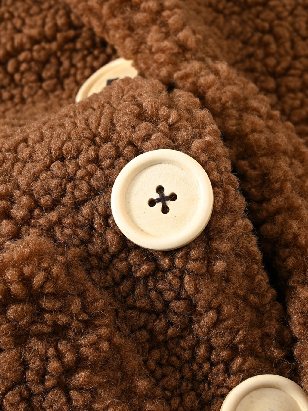 JOMAKE Girls' Winter Coat - Pastel Pink & Ombre Jacket with Button Front Closure, Soft Fleece-Lined Lapel Collar, Non-Stretchy Fabric for Everyday & Formal Events, Long Sleeve Casual Outerwear for School, Travel - Cute Korean