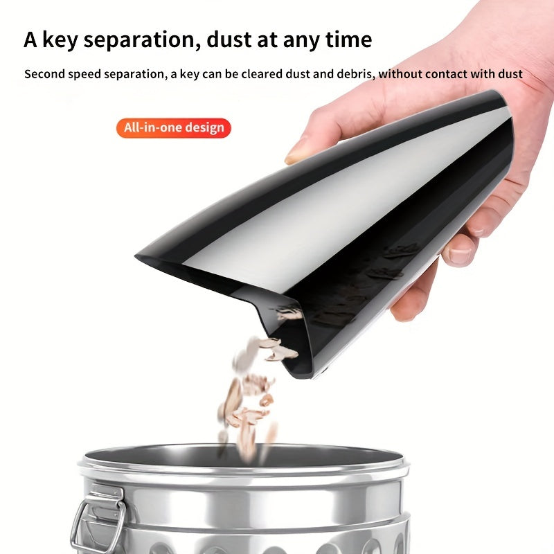 Car Vacuum Cleaner for Home Use, Large Suction Powerful Powerful Vacuum Cleaner for Car, Small Car Interior Vacuum Cleaner, Dry and Wet Dual-Use, Without Battery