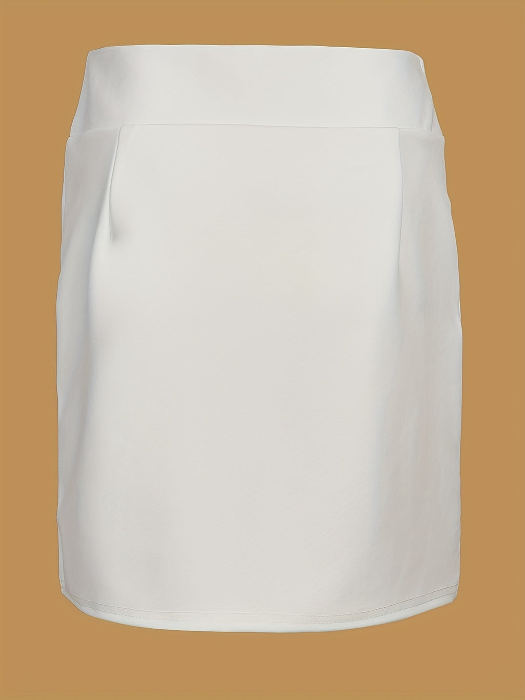 Blazers Two-piece Set, Casual Fashion Solid Loose Long Sleeve Blazers & Mini Skirt, Women's Clothing