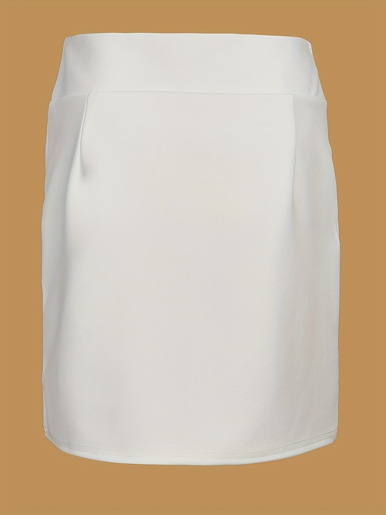 Blazers Two-piece Set, Casual Fashion Solid Loose Long Sleeve Blazers & Mini Skirt, Women's Clothing