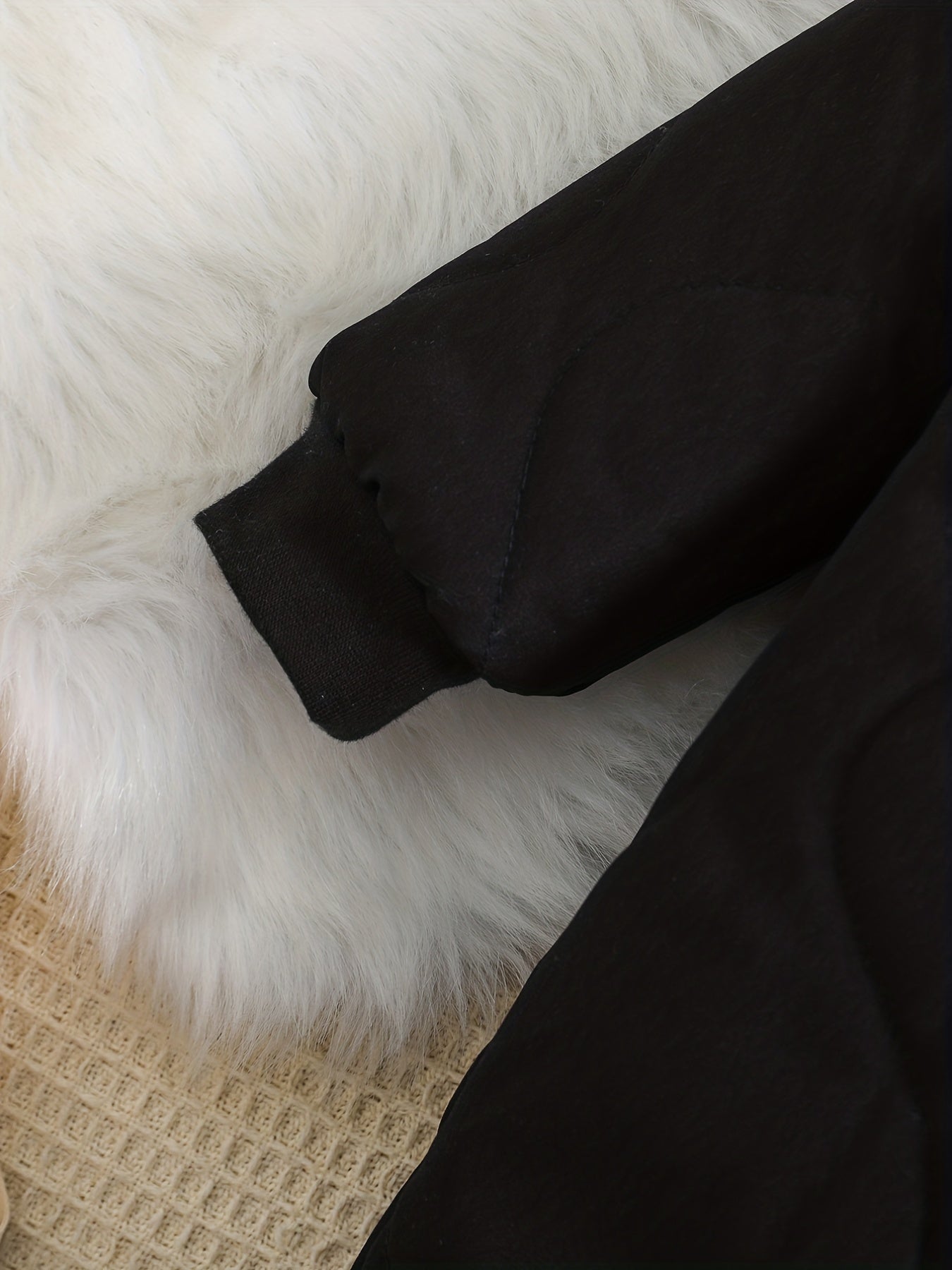 Baby Thickened Romper Autumn and Winter Outdoor Suit Newborn Set with Fleece Lining Zipper for 0-1 Year Old Youngsters' Clothes Christmas/Halloween/Thanksgiving Day, for Outdoor