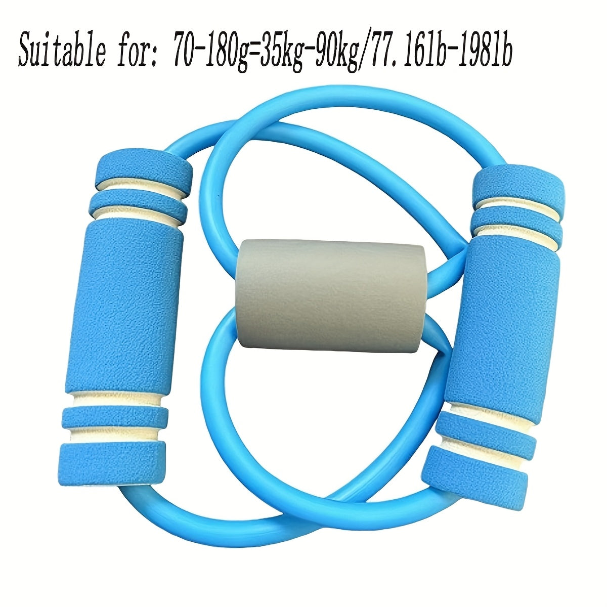 8-shaped Tension Belt With Handles, Elastic Yoga Resistance Band, Chest Expansion Belt For Arm & Leg Stretching, Workout, Yoga, Pilates, Suitable For Beginner