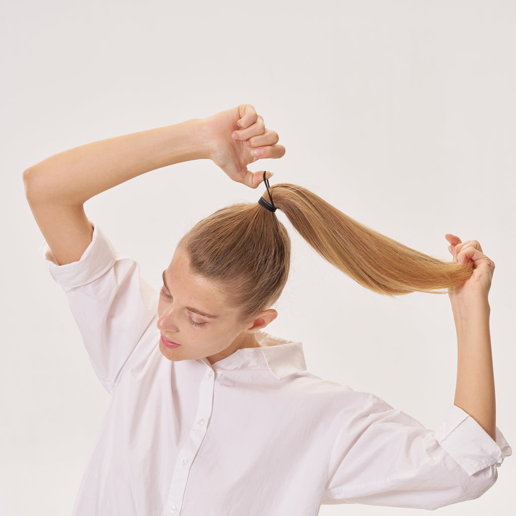 50pcs/100pcs High Elastic Hair Ring French Style Thick Women's Hair Rope Graduation Gift